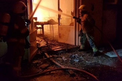 Major fire contained in Ajman warehouse