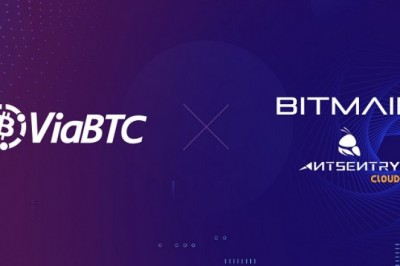ViaBTC Reached Strategic Cooperation with AntSentry, a Subsidiary of Bitmain