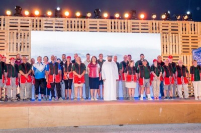 H.H. Sheikh Mohammed bin Hamad Al Sharqi Awards Fujairah Mountain Shooting Championship Winners