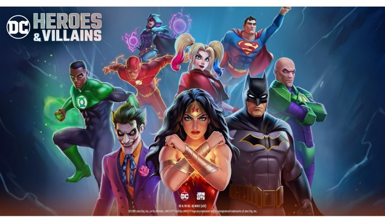 Jam City Unleashes the Super Heroes and Super-Villains of the DC Universe in Epic New Puzzle RPG Game, DC Heroes & Villains