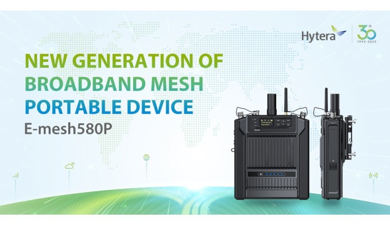 Hytera Launches On-demand LTE Mesh Device for Critical Missions