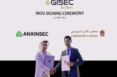 شركة Anxinsec للأمن السيبراني في أبوظبي توقّع مذكرة تفاهم مع مجلس الأمن السيبراني خلال معرض ومؤتمر الخليج لأمن المعلومات ’جيسيك‘ 2024 لتعزيز سبل التعاون في مجال الأمن السيبراني