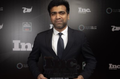 Milestone Systems Wins Best in Business for Security at Inc. Arabia Awards Night