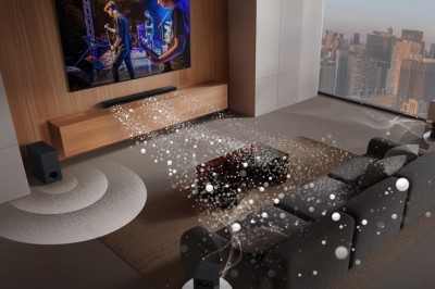 ارتقِ بكل لحظة مع النغمات الغامرة الرائعة لمكبر الصوت بقوة 600 واط من إل جي