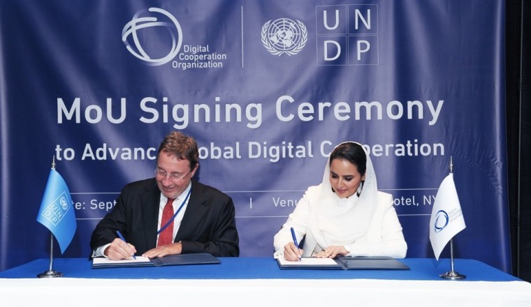 DCO and UNDP enter a new partnership to bridge global digital divide and accelerate progress towards the SDGs through strengthened digital collaboration.