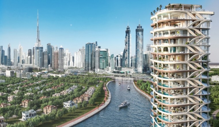 شركة إيه إتش إس تطلق مشروع كازا إيه إتش إس بقيمة 750 مليون دولار على طول قناة دبي المائية