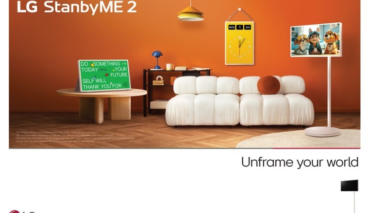 إل جي تطلق جهاز StanbyME 2 لتمهد الطريق لعصر جديد من الترفيه المحمول