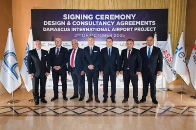 With the Redevelopment Works Underway, UCC Holding on behalf of the JV Partners Signs Five Design and Consultancy Agreements with Global Firms for the Development of Damascus International Airport