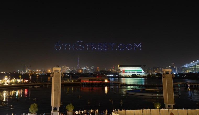 Dubai Hosts One of the Largest Fashion Drone Performances by 6thStreet.com