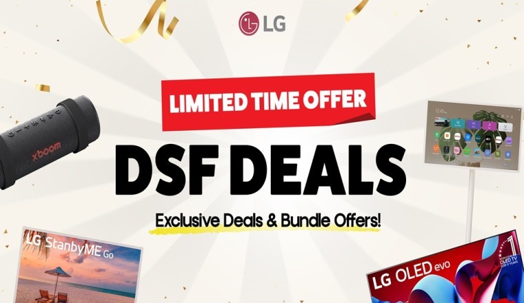 استكشفوا تجربة الترفيه المنزلي المثالية مع أفضل تلفزيونات إل جي خلال مهرجان دبي للتسوق