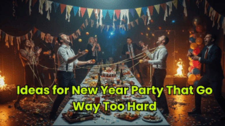 Ideas for New Year Party That Go Way Too Hard