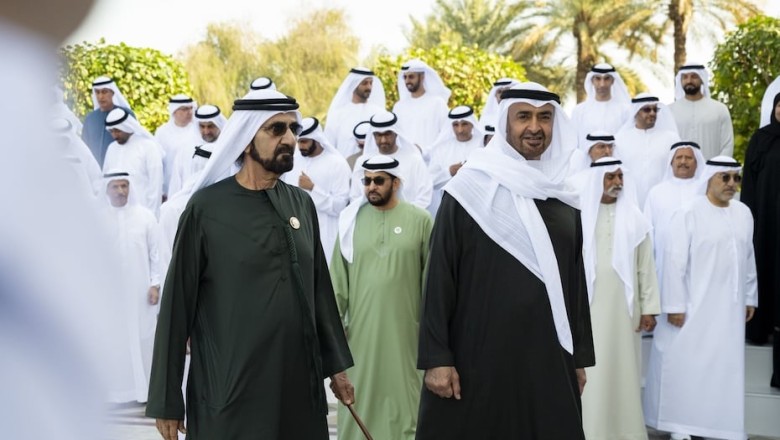 UAE leaders mark 20 years of Sheikh Mohammed in office