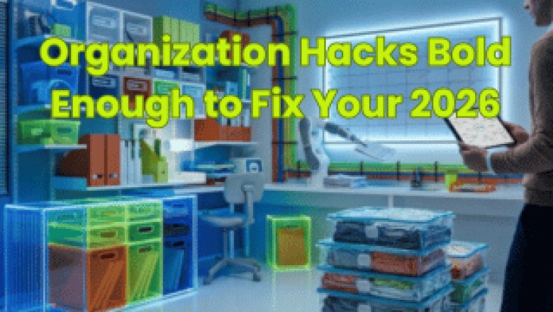Organization Hacks Bold Enough to Fix Your 2026