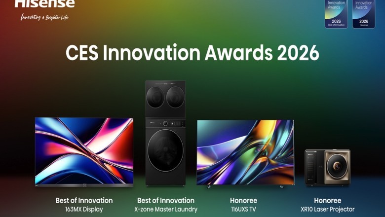 Hisense Wins 58 Awards at CES 2026