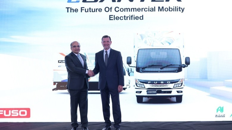 FUSO Launches the New All-Electric eCanter in the United Arab Emirates