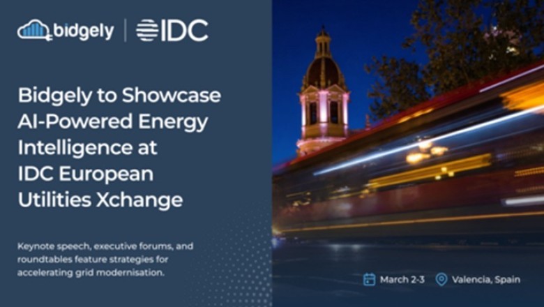 Bidgely to Showcase AI-Powered Energy Intelligence at IDC European Utilities Xchange